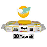 Sleepy Yüzey Temizleyici Yağ Çözücü Havlu 30'Lu 4 Adet