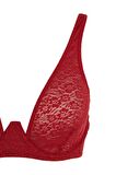 DeFacto Fall in Love Dantelli Kapsız Pedsiz Balenli Bra A8422AX23WNBR114