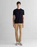 GANT Erkek Lacivert Relaxed Fit Bisiklet Yaka T-Shirt
