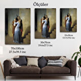 Francesco Hayez Öpücük İsimli Eseri Duvar Tablosu-6076