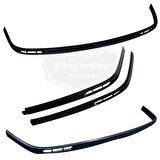 Honda Civic Vtec2 2001-2006 Uyumlu Üniversal Laguna Lip Esnek Ön Lip 2 Parça Tampon Altı Dil Karlık Ön Ek