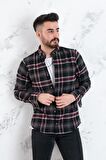 ADVANTE SLİMFİT ERKEK EKOSELİ ODUNCU GÖMLEK