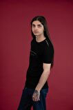 SLİMFİT BASKILI SIFIR YAKA ERKEK PENYE T-SHİRT