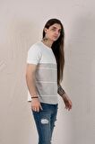 SLİMFİT BASKILI SIFIR YAKA ERKEK PENYE T-SHİRT