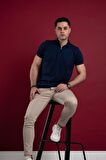 WOOLEN WORLD YAKALI REGULAR FİT ERKEK TRİKO T-SHİRT