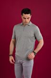 WOOLEN WORLD YAKALI REGULAR FİT ERKEK TRİKO T-SHİRT