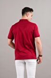 NEHİR by Faruk Ülker Polo Yaka Çıt Çıtlı Merserize Süperfine Cotton Erkek T-Shirt 