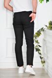 BELİ LASTİKLİ YAZLIK İNCE TENSEL KUMAŞ İPLİKLİ REGULAR FİT ERKEK JOGGER PANTOLON