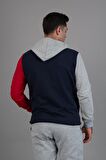 PAUL MARTİN 3 İPLİK KAPŞONLU CEPLİ SWEATSHİRT