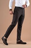 REGULAR FİT KIŞLIK ARMÜRLÜ GABARDİN PANTOLON