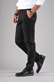 REGULAR FİT KIŞLIK ARMÜRLÜ GABARDİN PANTOLON