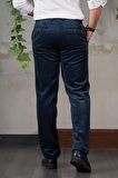 İNCE FİTİLLİ REGULAR KESİM BORU PAÇA ERKEK KADİFE PANTOLON