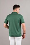 NEHİR by Faruk Ülker Polo Yaka Çıt Çıtlı Merserize Süperfine Cotton Erkek T-Shirt 
