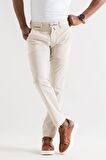 Ecer Slimfit Beli Lastikli İplikli İnce Yazlık Kumaş Jogger Pantolon