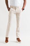 Ecer Slimfit Beli Lastikli İplikli İnce Yazlık Kumaş Jogger Pantolon