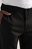 Ecer Slimfit Armürlü Kendinden Desenli Boru Paça Kışlık Erkek Kumaş Pantolon