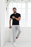 Paul Martin Fermuarlı Polo Yaka %100 Pamuk Regular Fit T-shirt
