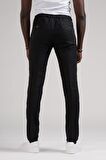 Ecer Slimfit Beli Lastikli ve İplikli %100 Linen Ham Keten Jogger Pantolon