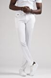 Ecer Slimfit Beli Yarım Lastikli Ve İplikli Gofre Kumaş Yazlık Jogger Pantolon