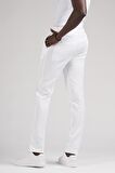 Ecer Slimfit Beli Yarım Lastikli Ve İplikli Gofre Kumaş Yazlık Jogger Pantolon