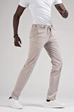 Ecer Slimfit Beli Yarım Lastikli Ve İplikli Gofre Kumaş Yazlık Jogger Pantolon
