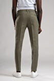 SİR Regular Fit Yarım Astarlı %100 Linen (Keten) Kumaş Takım Elbise