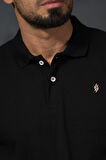 San&Fa Regular Fit Polo Yaka Uzun Kol Pamuklu Baharlık Sweatshirt