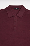 Woolen World Polo Yaka Battal (Büyük Boy) Yünlü Triko Kazak 