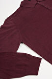 Woolen World Polo Yaka Battal (Büyük Boy) Yünlü Triko Kazak 