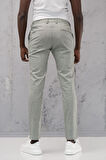 Beli Lastikli ve İplikli Slimfit Pamuklu Jogger Pantolon