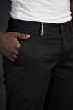 Slimfit Küçük Armürlü Yazlık Pamuklu Gabardin  Pantolon 