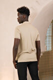 Paul Martin Regular Fit Yaka Garnili Pamuklu Polo Yaka T-shirt