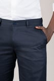 Notra Regular Fit Pamuklu Dokulu Klasik Yazlık Gabardin Pantolon