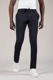Slimfit Dokulu Dar Paça Beli Lastikli Ve İplikli Yazlık Jogger Pantolon