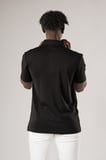 Regular Fit Dokulu Likralı Polo Yaka T-shirt