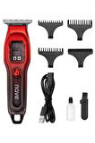 nave BQ-02 T Bıçaklı Şarjlı Tıraş Makinesi – LED Ekranlı, Profesyonel Sakal & Saç Kesim