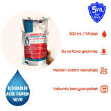 5 Yıl Raf Ömrü ile Acil Durum Suyu Hayat Kurtaran  (20 Paket x 500 ml.)