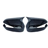 Honda Civic FD6 2006-2011 Batman Yarasa Ayna Kapağı Piano Black ABS Plastik