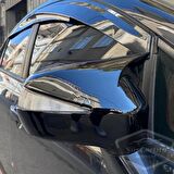 Honda Civic FD6 2006-2011 Batman Yarasa Ayna Kapağı Piano Black ABS Plastik