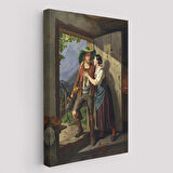 Carl Friedrich Moritz Müller Dresden 1807-1865 Münih, Andreas Hofer Vedası Tablosu-6084