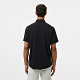 Nautica Erkek Siyah Classic Fit Gömlek