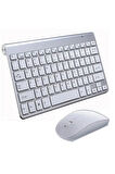 OZ99 Macbook iPad Air Uyumlu İçin 2.4g Wireless Kablosuz Klavye Ve Optik Fare Seti