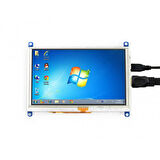 WaveShare 5 Inch HDMI Rezistif Dokunmatik LCD (Çoklu Sistem) - 800x480 (G)