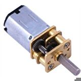 Robotistan 6V 12mm 70 RPM Redüktörlü Mikro DC Motor