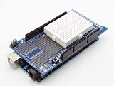 Robotistan Mini Breadboardlu Arduino Mega 2560 R3 Proto Shield Kiti