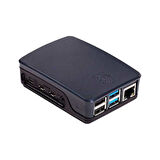 Robotistan Raspberry Pi 4B Muhafaza Kutusu - Siyah (Klon)