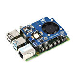 Raspberry Pi 3B+, 4B ve 802.3af PoE network uyumlu Ethernet üzerinden güç HAT