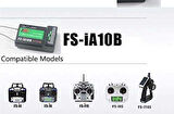 Robotistan 2.4GHZ 10CH Flysky FS-iA10B Alıcı PPM S-BUS Çıkışı 10Kanal Uzaktan Kumanda Alıcı