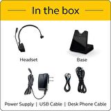 Jabra Engage 75 Kablosuz Kulaklık, Mono - Telefon Kulaklığı