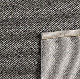 Yumuşak Bukleli Sisal Jüt Salon Oturma Odası Gri Renkli Halı